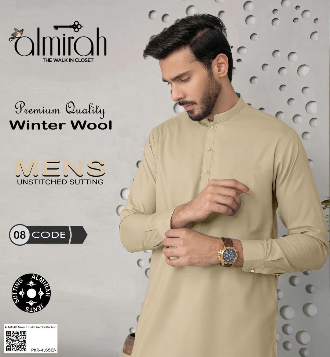 Beige Elegance - Almirah Winter Wool Suit