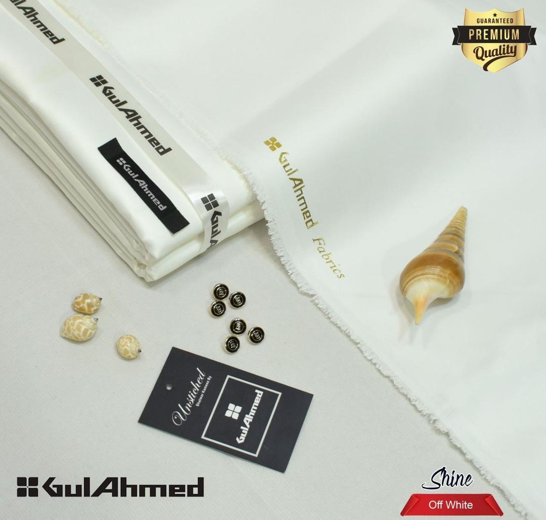 Luxurious Off White Tone - GulAhmed Cotton Suit