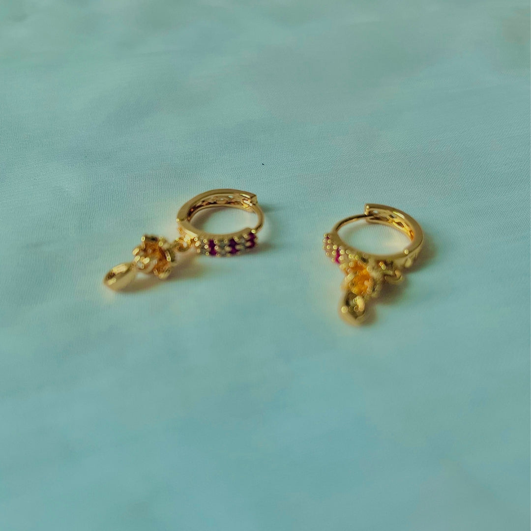 Golden Earrings J_19