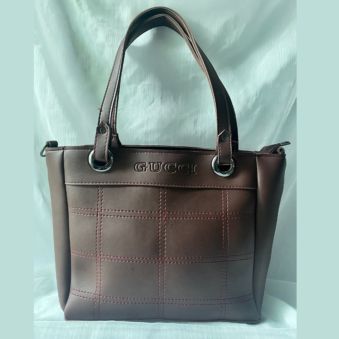 Gucci Double Zip Leather Bag for Girls H_5