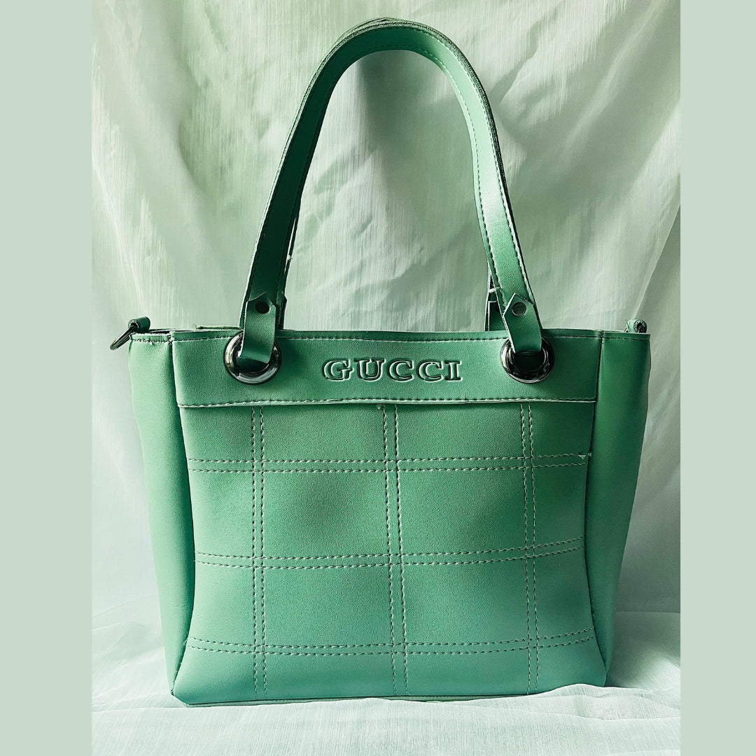 Gucci Double Zip Leather Bag for Girls H_6