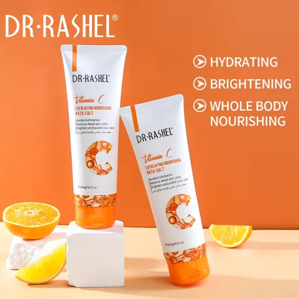 Dr. Rashel Vitamin C Exfoliating Nourishing Bath Salt – 400g