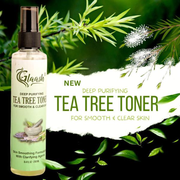 Glaash Tea Tree Toner 100ml | Smooth & Clear Skin