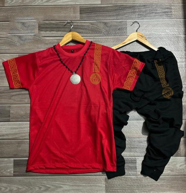 JBi Printed Summer Versace Red Tracksuit