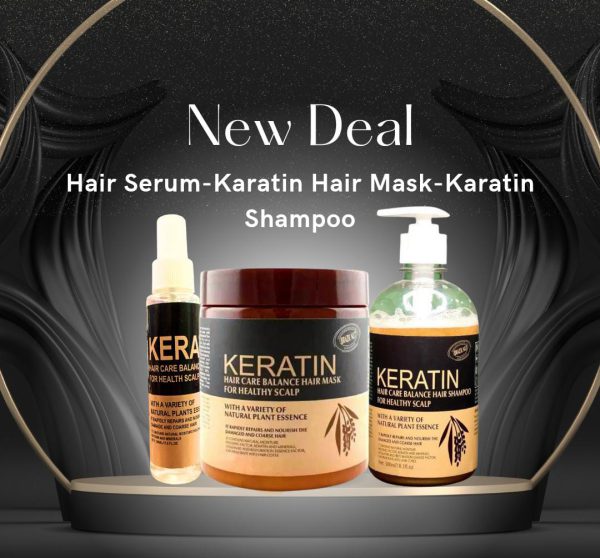 Keratin Hair ( Mask| Shampoo| Serum )