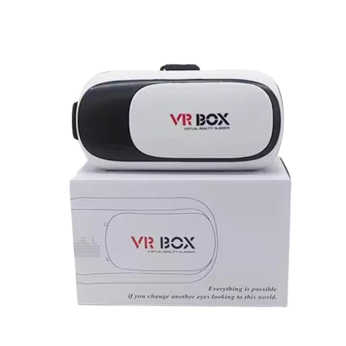 VR Box 3D Virtual Reality Headset with Remote | Adjustable Strap for Phone