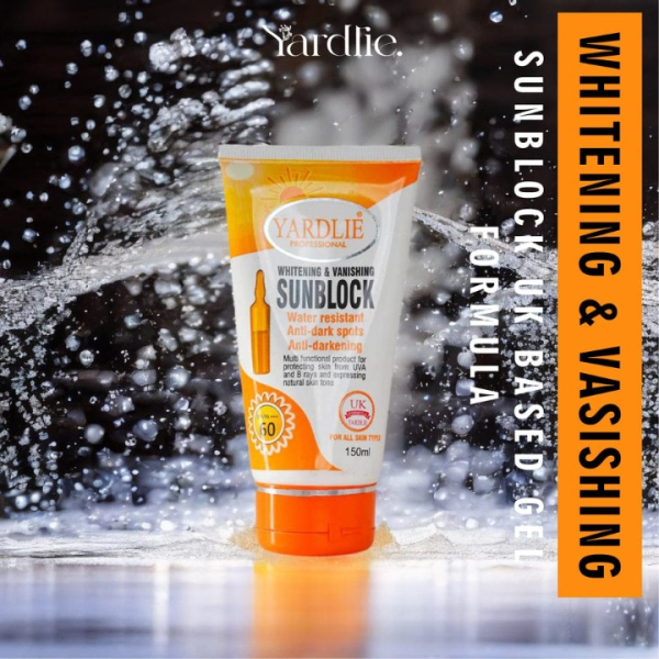 Yardlie – Spf – 60 Whitening & Vanishing Sunblock 150ml